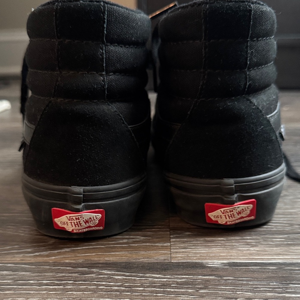 Vans Black Suede High-Top Sneakers - Picture 3 of 5